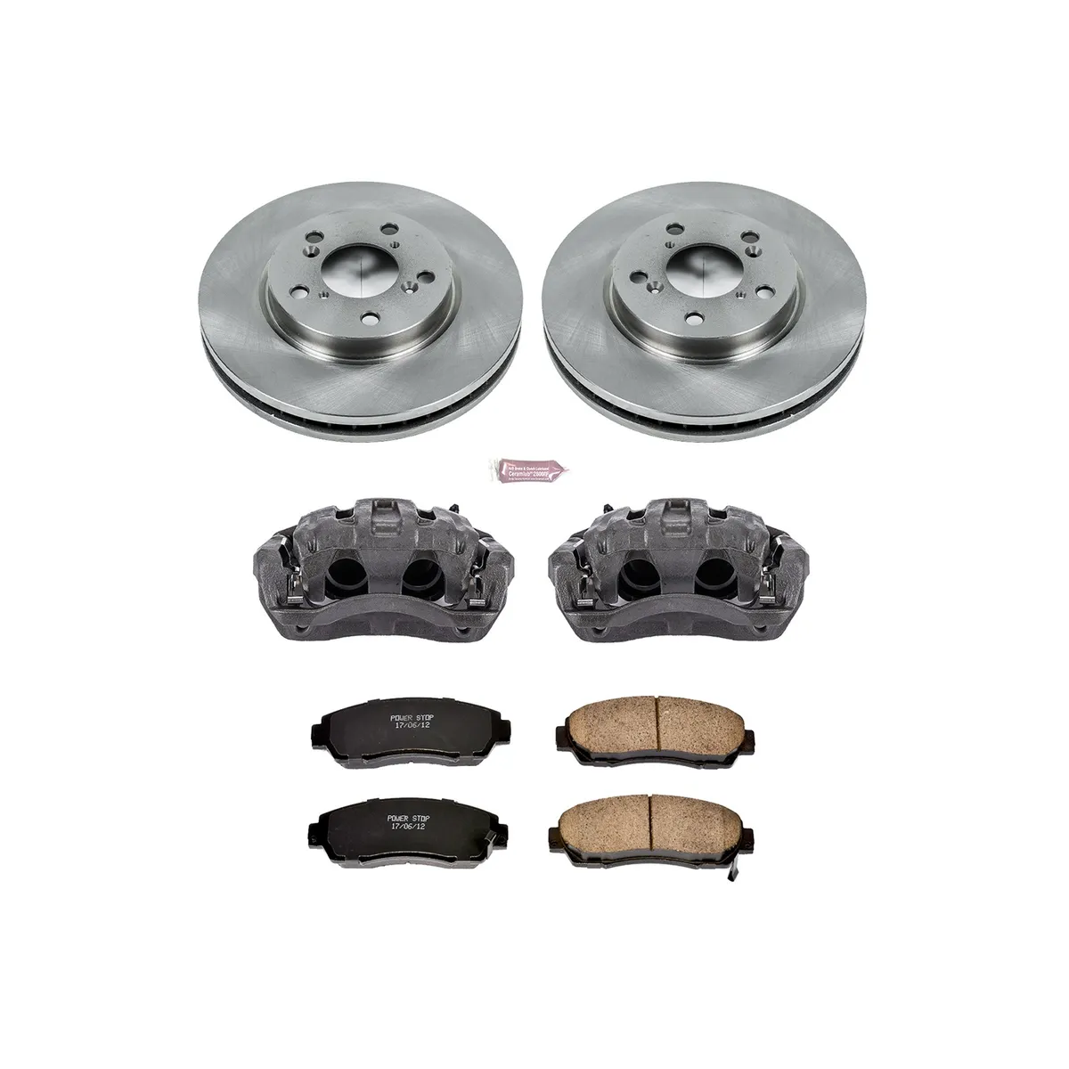 Z17 Direct Replacement Kit: Rotors; Ceramic Pads; Calipers product image