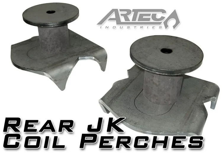 Rear JK Coil Perches And Retainers (Pair) product image