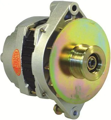 Power Master Alternator; CS144; Straight Mounting; 200 Amp; 125 Idle; Natural;