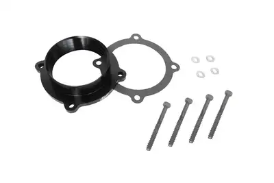 AIRAID AirAid PowerAir Throttle Body Spacer - Black - JT/JL/JK/WK 2012+ 3.6L