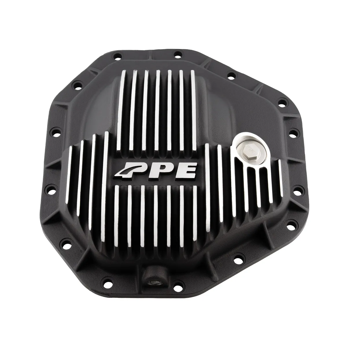17-22 Ford SuperDuty DANA M275 Heavy-Duty Cast-Aluminum Rear Differential Cover Brushed Pacific Performance Engineering product image