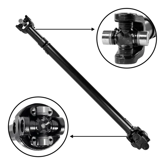 New USA Standard Front Driveshaft For Wrangler 38-1 4 Center to Center Wrangler Frnt Driveshaft product image