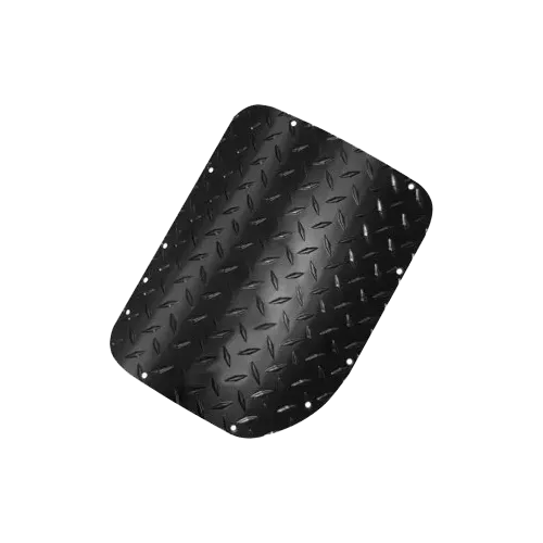 Warrior Products Diaplate Shiftcvr Pnl 76-86-Blk no Hole