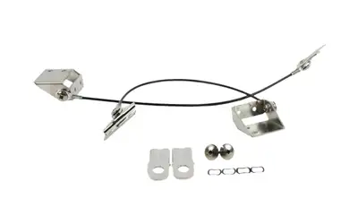 Kentrol Jeep CJ Tailgate Pivot Latch Assembly Fiberglass Body 76-86 CJ Polished Silver Kentrol