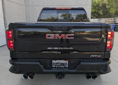 Recon Accessories Gmc Sierra 19-20 1500 And 20-21 25003500 Only Fits Single Wheel Body Style Trucks With Factory OEM LED Tail Lights Oled Tail Lights - Smoked Lens