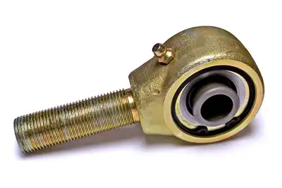 Rock Jock Narrow Forged Johnny Joint 2 Inch 1.800 Inch X 0.625 Inch Ball 3/4 Inch-16 Left Hand Threaded Shank Externally Greased Each RockJock 4x4