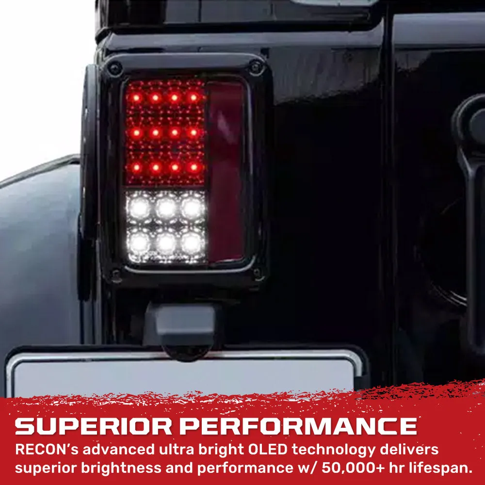 0718 JK Wrangler LED Taillightsred Lens Driver/Passenger product image