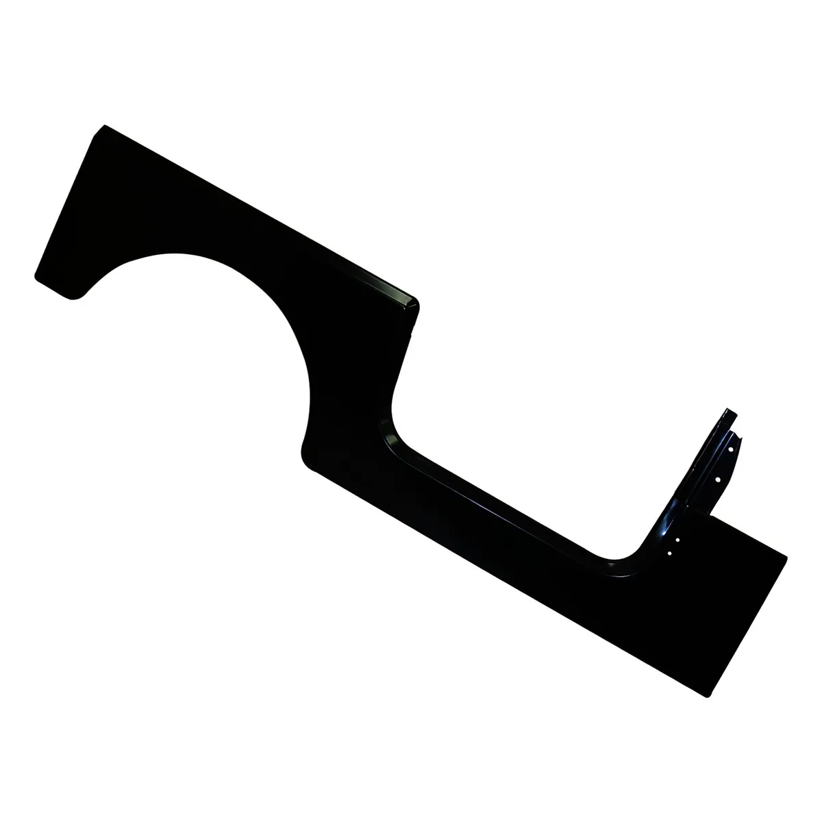 Crown Automotive Jeep Replacement 4798283 Left Side Panel, Black paintable without Jeep Logo for 76-95 CJ-7 & YJ Wrangler product image