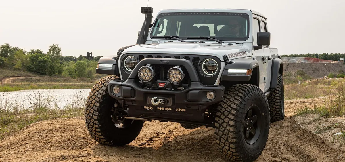 AEV RX Front Bumper for JL Wrangler and JT Gladiator product image