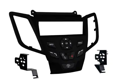 Metra Electronics TURBOKits; Radio Installation Kit; Incl. Instructions/Hardware; For DIN; Black;