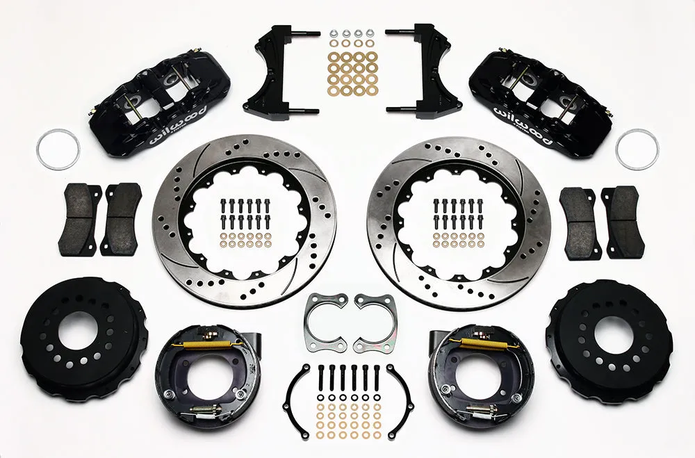 Wilwood AERO4 Rear P-Brake Kit 14.00in Big Ford 2.36in Offset product image