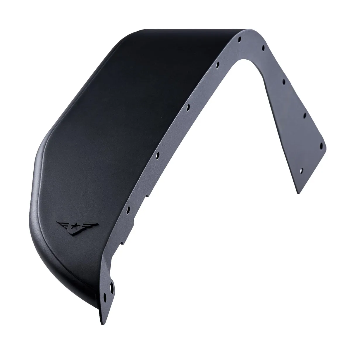 20c Wrangler JT Full Assault Black Aluminum Fender Kit Black Rear product image