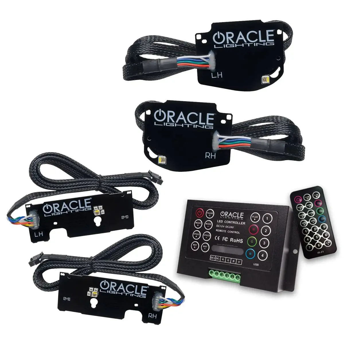 Oracle Lighting 2019-2024 Chevrolet Camaro Ss/Rs Colorshift Rgbw+a Headlight DRL Upgrade Kit product image