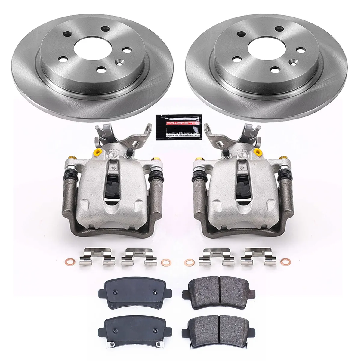 Z17 Direct Replacement Kit: Rotors; Ceramic Pads; Calipers product image
