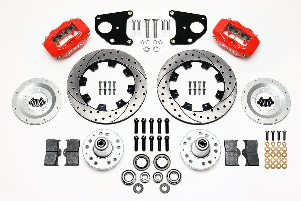 1962 - 1972 Dodge, Plymouth Forged Dynalite Big Brake Front Brake Kit (Hub) - 140-9828 product image