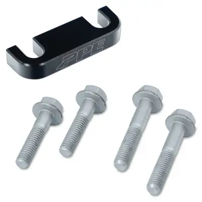 Pacific Performance Engineering 0110 gm 6.6l Duramax Fuel Filter Mount Spacer Kit Black