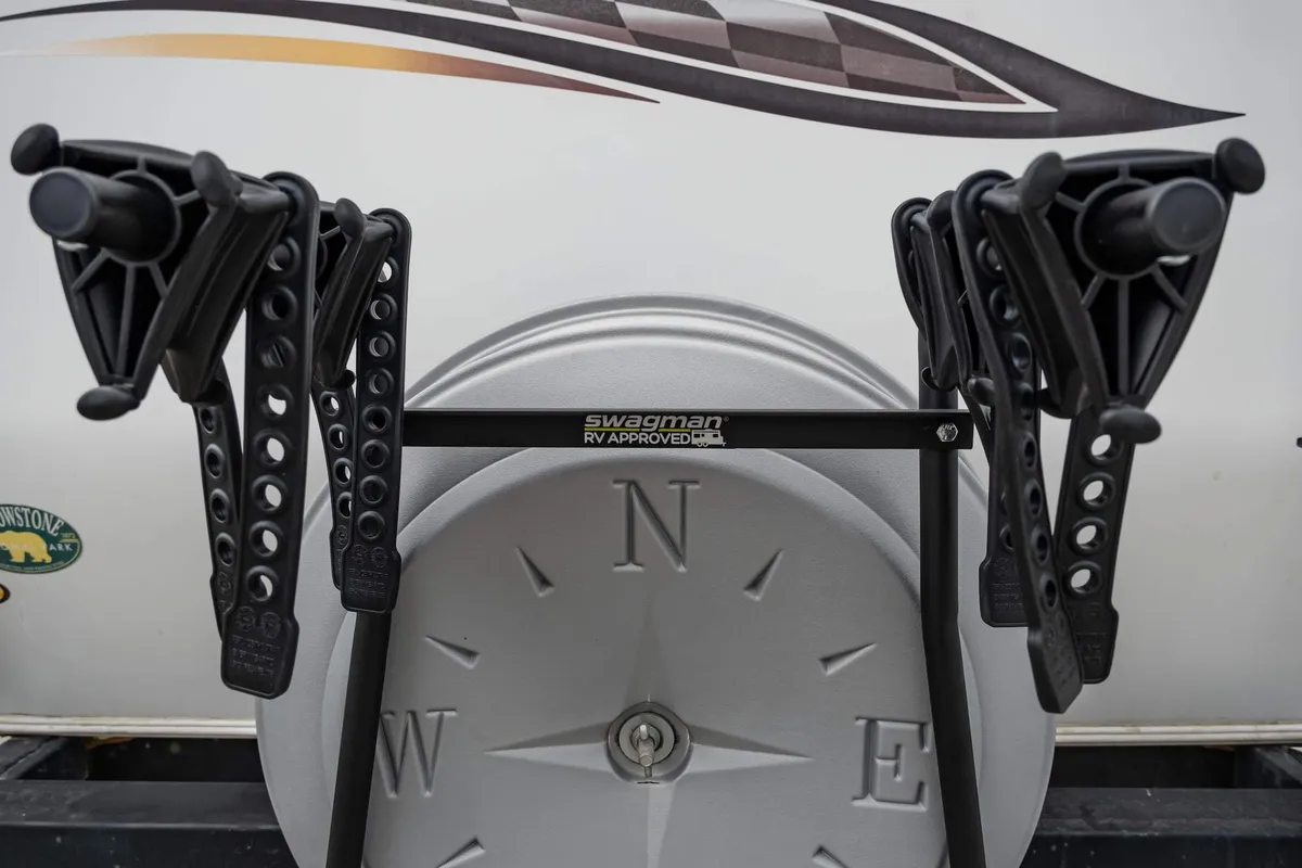 Around The Spare Deluxe 2 Bike Rack For rv Bumpers product image