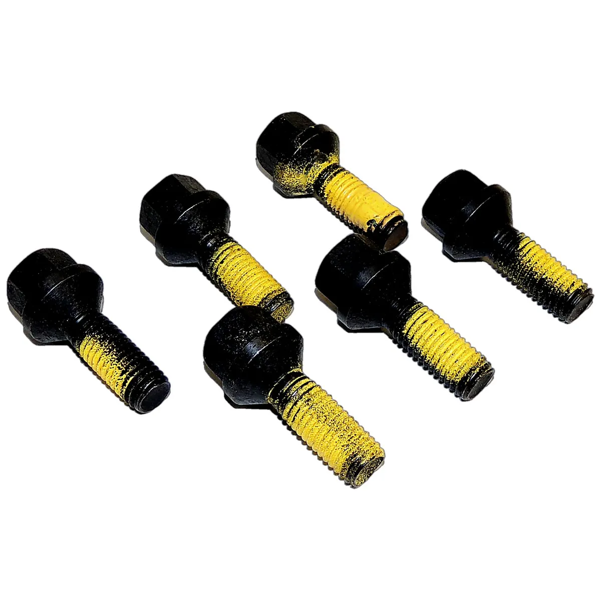 Crossmember Mounting Bolt Kit; 1/2 in. -13 in. x 1.25 in. Conical Seat Hex Bolt; Incl. 6 Bolts; product image
