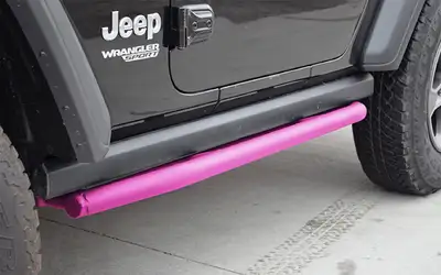 Steinjager Steinjäger Armor Wrangler JL 2018 to Present Rock Sliders 2 Door JL Pinky