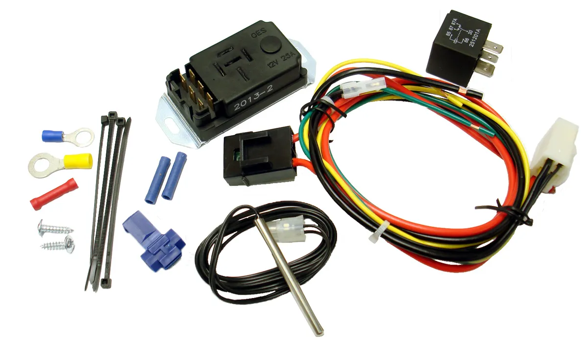 Electric Fan Controller Adjustable 150-240 degree range Push-in probe sensor Proform product image