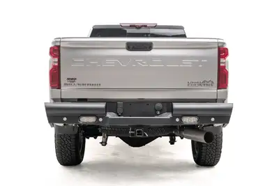 Fab Fours 20c Silverado 2500/3500 HD Black Steel Elite Rear