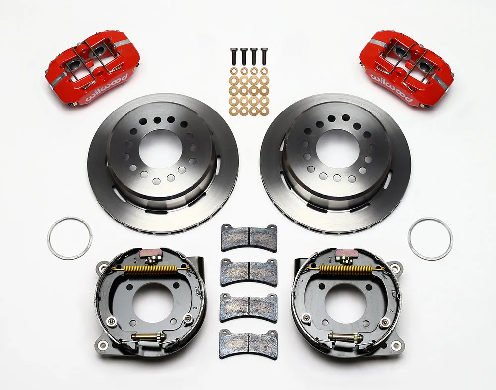 1964 - 1974 Buick, Chevrolet, Oldsmobile, Pontiac Forged Dynapro Low-Profile Rear Parking Brake Kit - 140-11398 product image