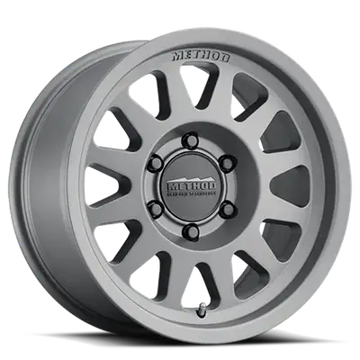 Method Race Wheels Aluminum Wheels 17x9 Bead Grip MR703 Bolt Pattern 5 On 139.7 Offset -12 Lip Size 1.18 Gloss Titanium SL Method