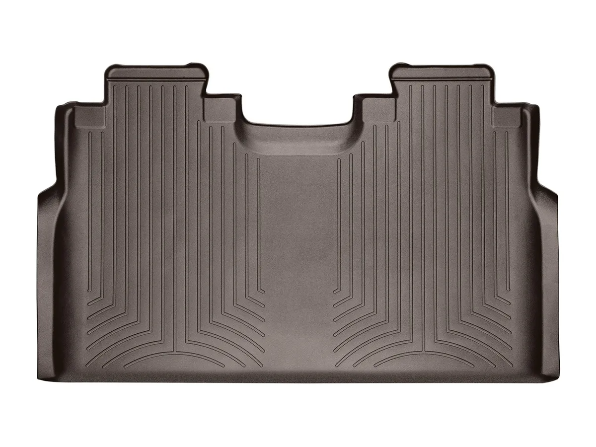 Weathertech 15c F150 Supercrew (W/1st Row Bucket Seats) Rear Floorliner Cocoa