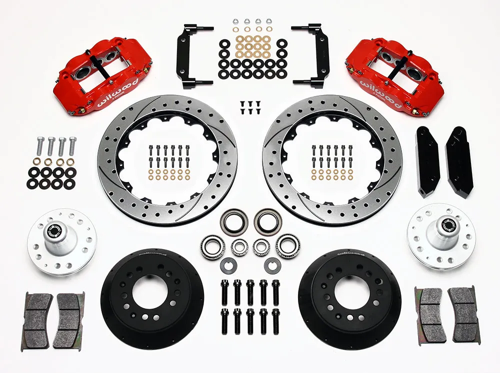 1970 - 1973 Ford, Mercury Forged Narrow Superlite 6R Big Brake Front Brake Kit (Hub) - 140-10220 product image