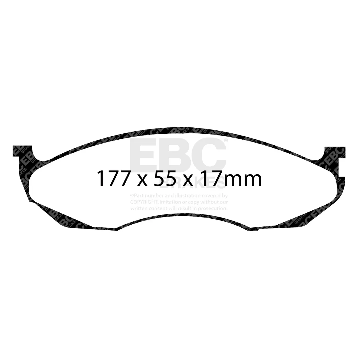 S8 Kits Orangestuff and GD Rotors; Front; FMSI Pad No. D477; Vented; 5 Bolt Holes; 280mm Dia.; 82mm Height; 24mm Thick; 72mm Center Hole Dia.; product image