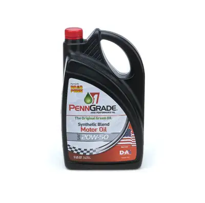 PennGrade PennGrade 1 Synthetic Blend High Perf Oil SAE 20W50 5Qt Case