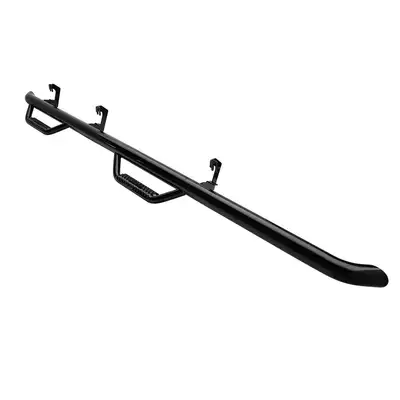 Smittybilt 19c gm 1500/2500/3500 Crew Cab Nerf Step Textured Round Black