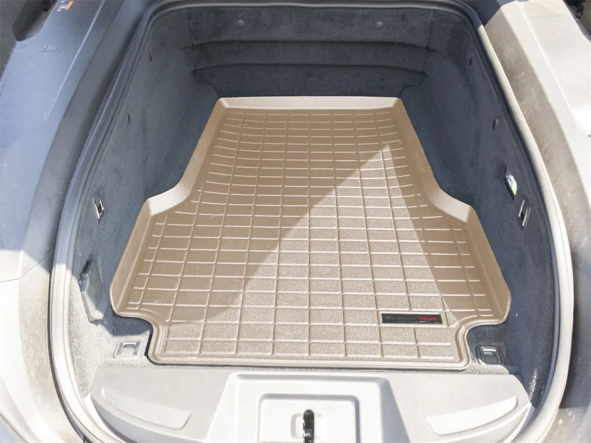 WeatherTech 2025 Cadillac Escalade IQ Tan Cargo Liners 411840 product image