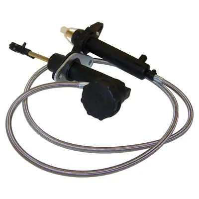 Crown Automotive Jeep Replacement Clutch Hydraulic Assembly; Left Hand Drive; Incl. Clutch Master Cylinder/Slave Cylinder/Hose;