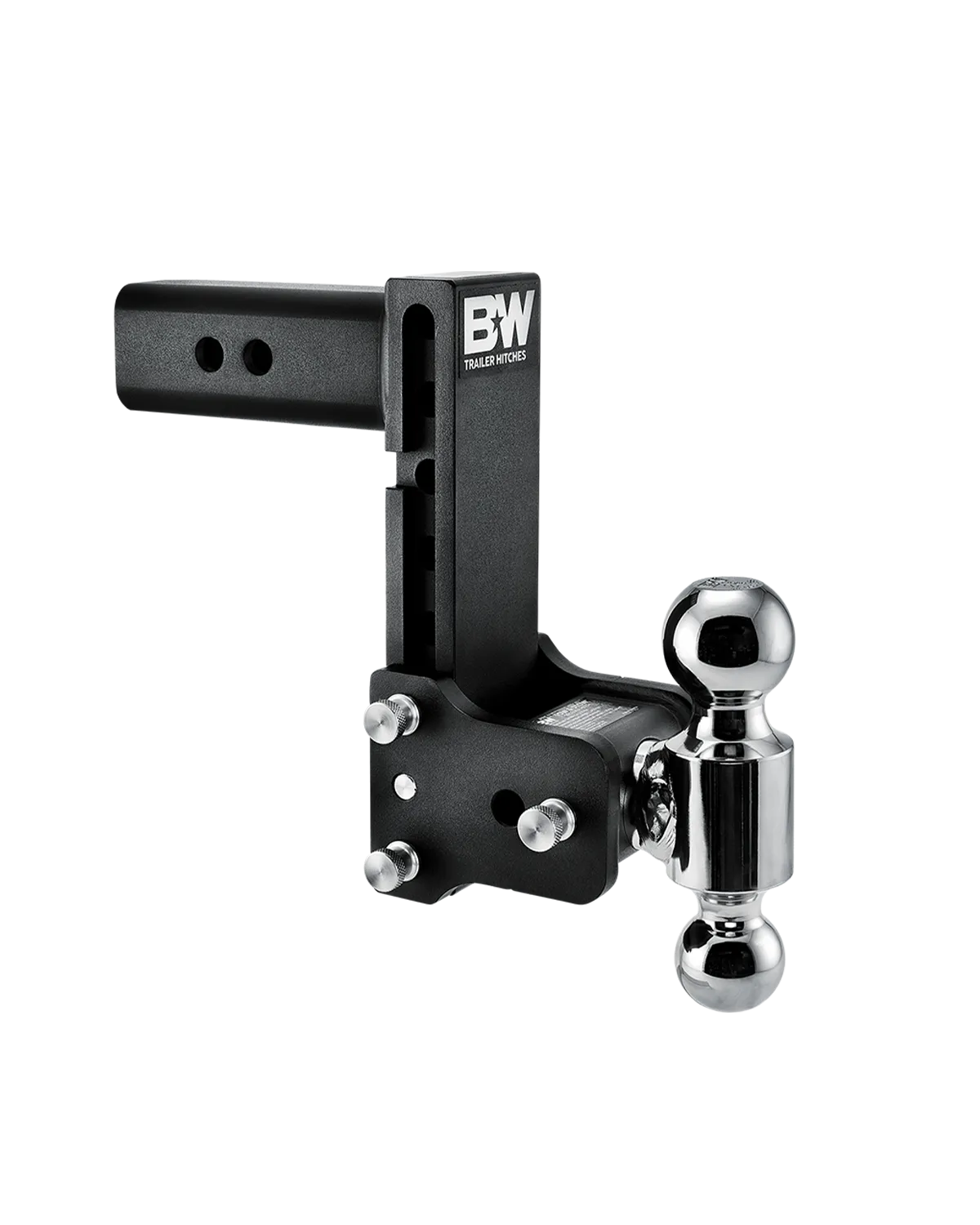 B&W Trailer Hitches Tow and Stow 2 1 2 INCH 2in x 2 5 16in Dual Ball 7in Drop 7 1 2in Rise