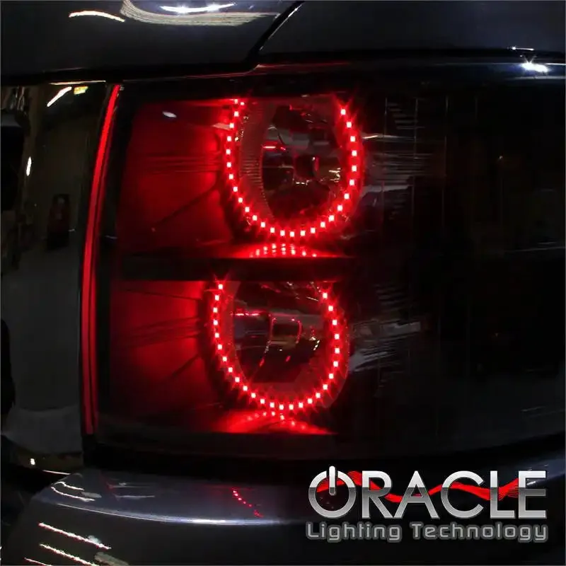 2653-334 - GMC Sierra 2007-2013 ORACLE ColorSHIFT Halo Kit (Round Ring Design) product image