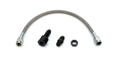 Quickcar Racing Products Line Kit 12in Steel Braided