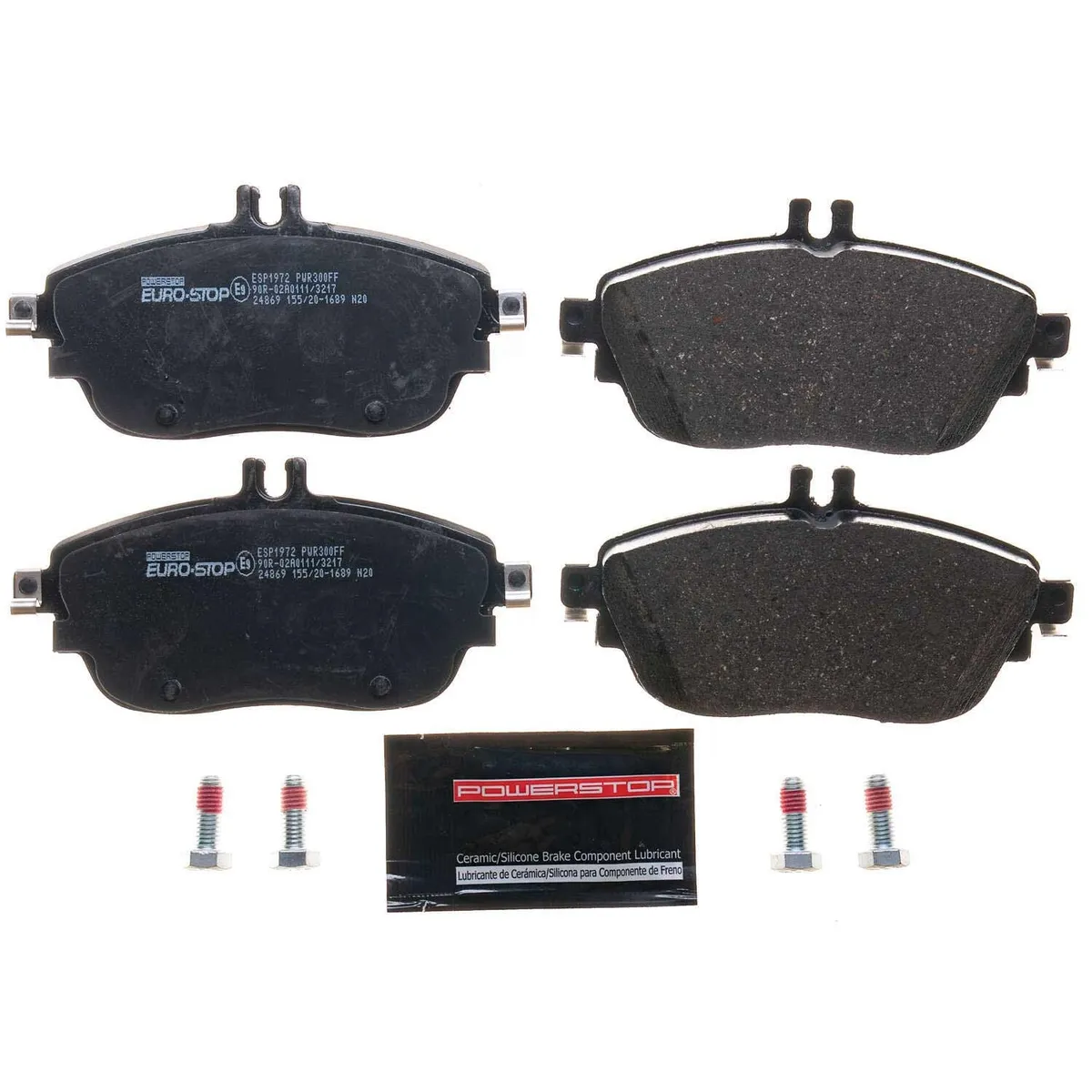 EuroStop ECE-R90 Certified Brake Pad Set product image