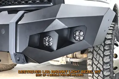LoD Offroad Destroyer Truck LoD Radiant Light Bezel Kit