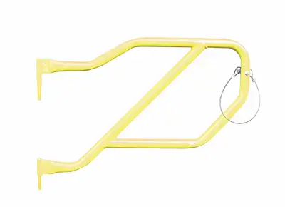 Steinjager Doors 2018 to Present Trail, Tubular Style Rear Doors Lemon Peel
