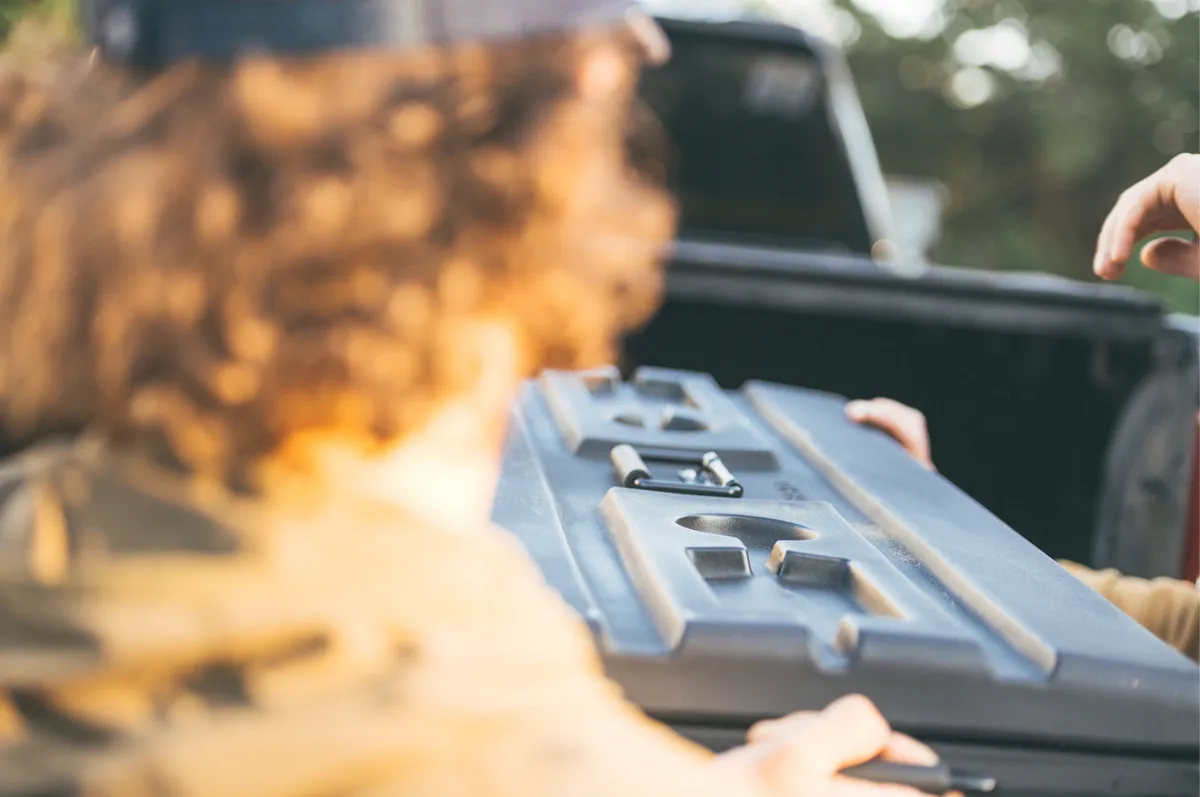 DÃœHA Squad Box "Extreme Duty" | Portable Lockable Storage for Trucks, Jeeps, SUVs product image