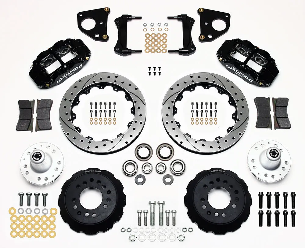 1962 - 1972 Dodge, Plymouth Forged Narrow Superlite 6R Big Brake Front Brake Kit (Hub) - 140-10815 product image