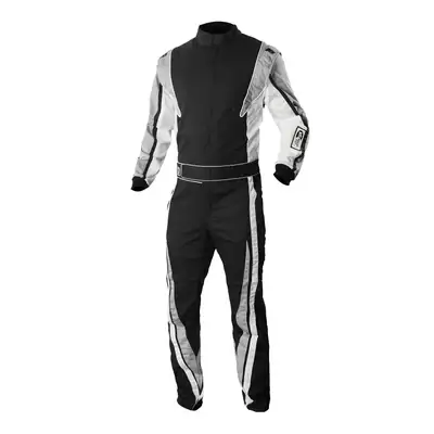 K1 RaceGear Suit Victory Youth 2X- Small Black/Gray