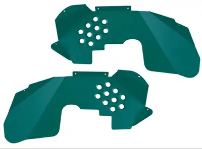 Steinjager Fenders 2007-2018 Inner Front Teal