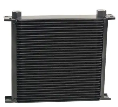 Derale 34 Row Series 10000 Stack Plate Fluid Cooler, -10AN O-ring Female