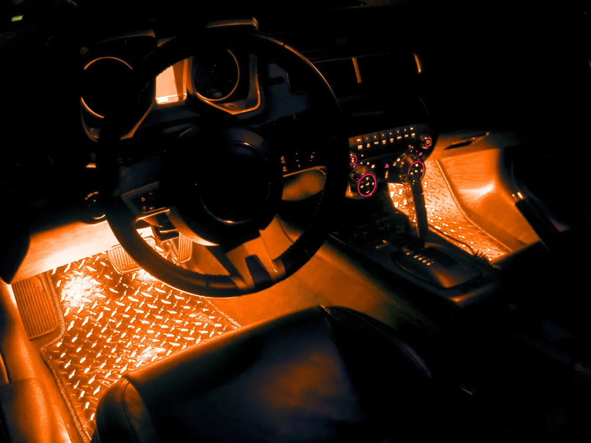 Oracle Lighting Ambient LED Lighting Flexible Strip Footwell Kit, Amber product image