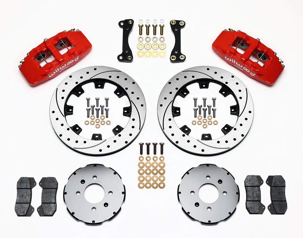 1988 - 2000 Honda Forged Dynapro 6 Big Brake Front Brake Kit (Hat) - 140-10736 product image