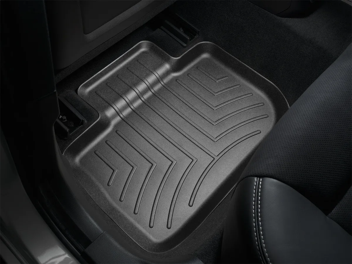 2011 + Dodge Charger Black Rear Floorliner Fits AWD And RWD Models / 2011 + Chrysler 300 Black Rear Floorliner Fits AWD And RWD Models product image