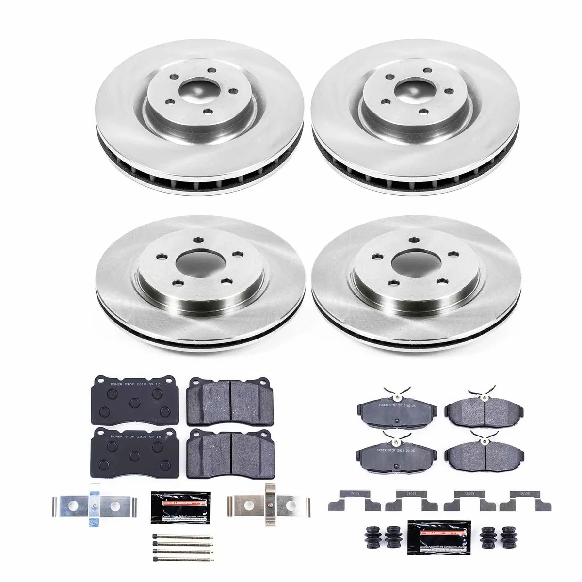 Track Day Kit-Stage 1 Kit For Track Day Enthusiasts: Rotors And Pads-For Use W/Street Tires product image