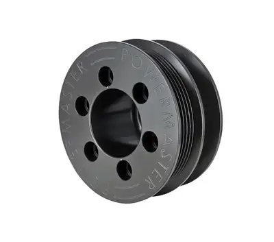 Power Master Pro Series Blower Pulley; 6 Groove; Aluminum Hardcoat Anodized; For Use w/Pro Series Kits Used On Monster Trucks;
